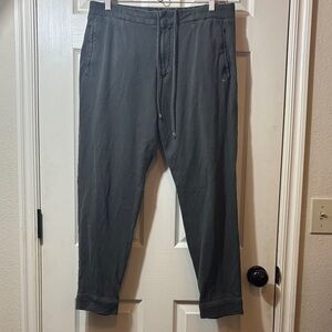 Ermenegildo Zegna Dark Gray Joggers